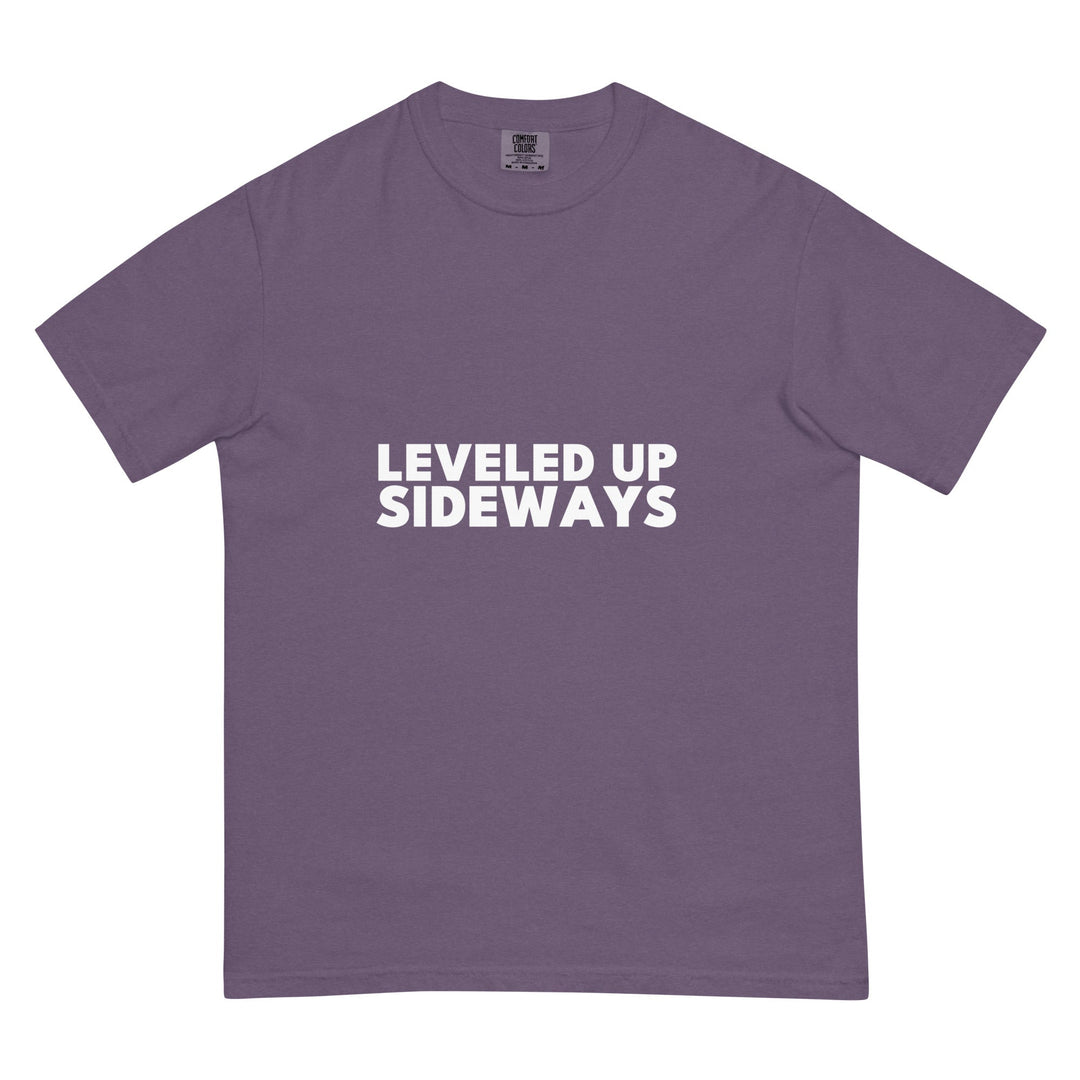Leveled Up. Sideways. T-Shirt - Casual Meltdown