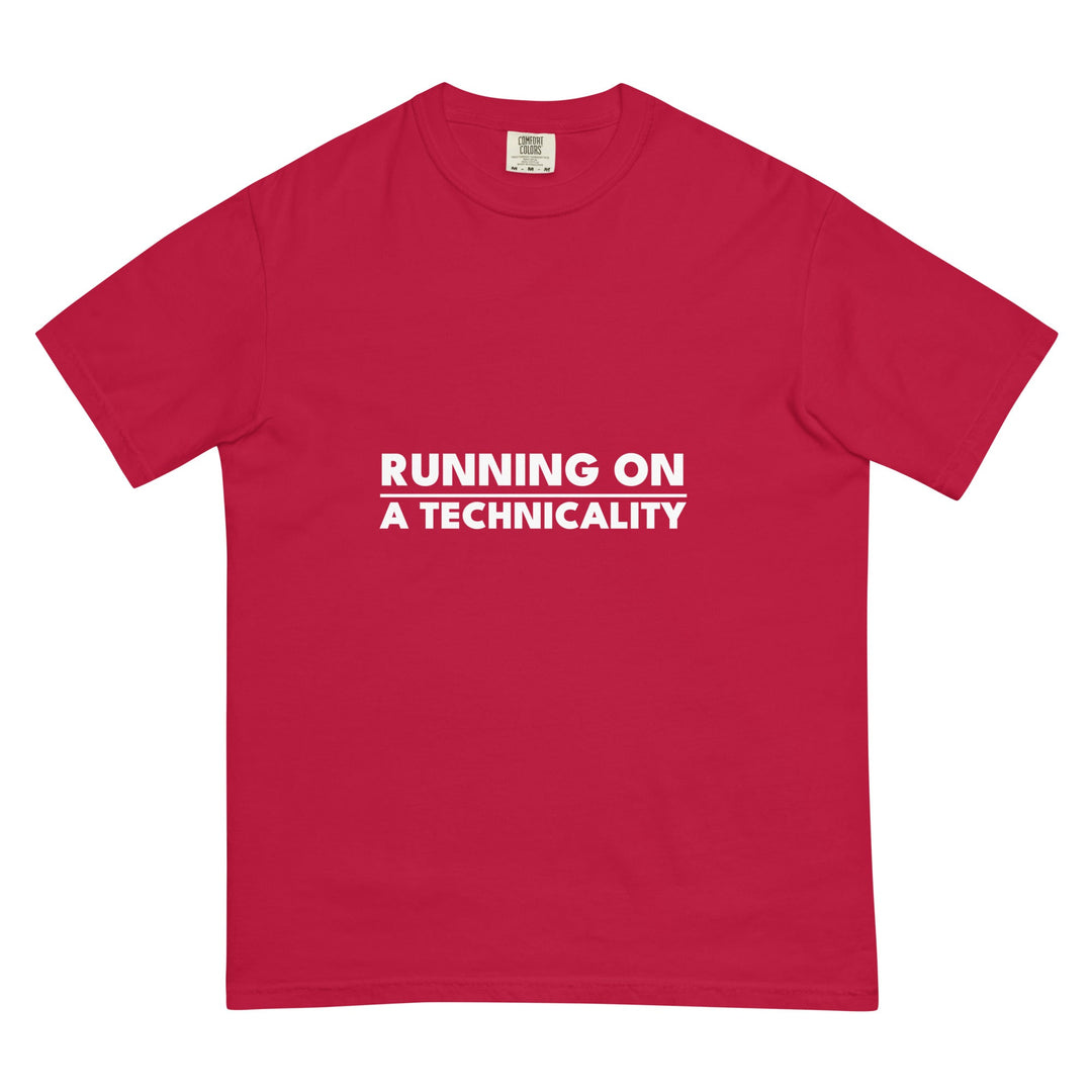 Running On A Technicality T-Shirt - Casual Meltdown