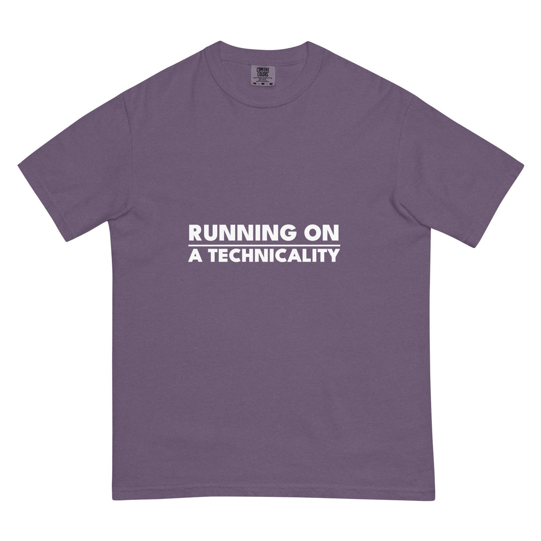 Running On A Technicality T-Shirt - Casual Meltdown