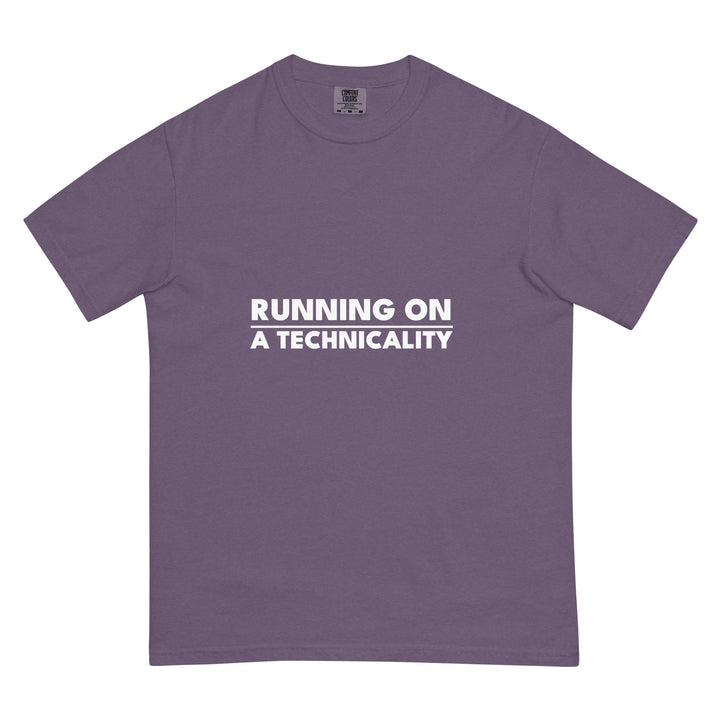 Running On A Technicality T-Shirt - Casual Meltdown
